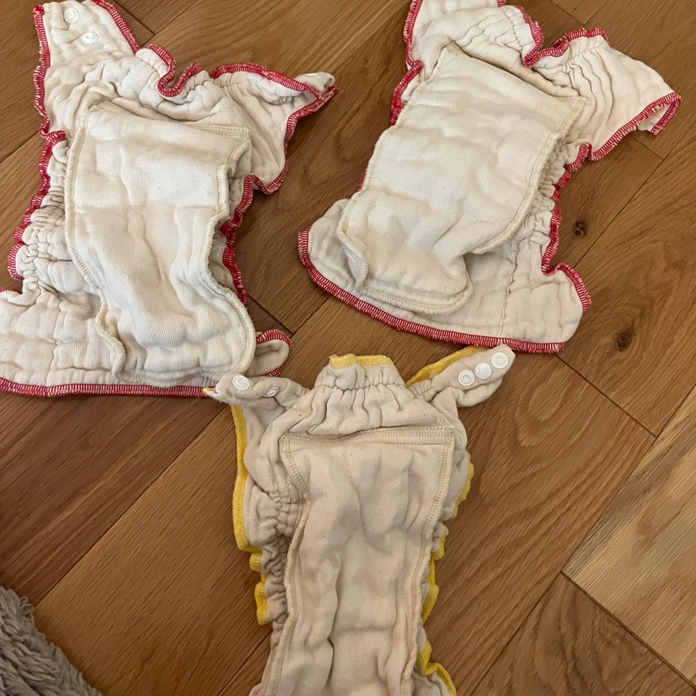 Cloth-eez Workhorse fitted diaper with snap closure